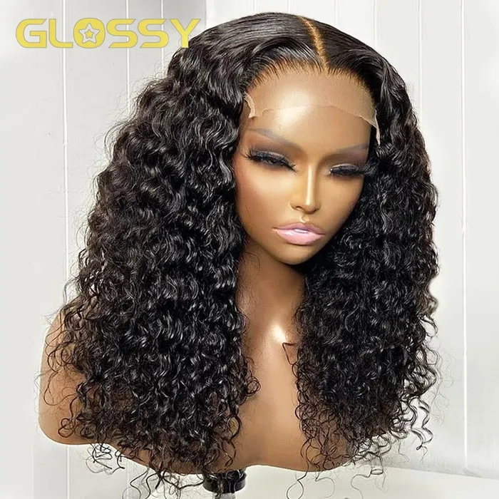 Javaughn69ways Vibrators Brazilian Curly Bob Human Hair Deep Wave Lace Front