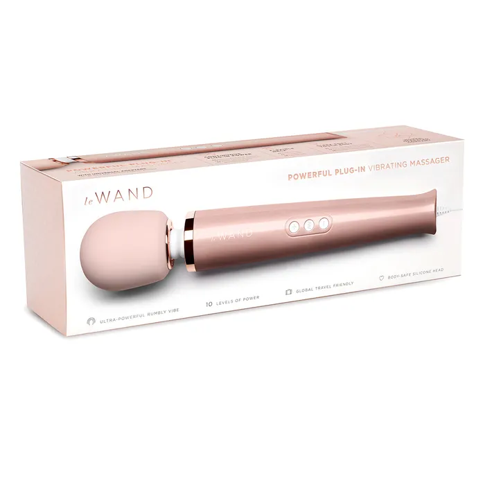 Le Wand Vibrators Le Wand Corded Massager Rose Gold