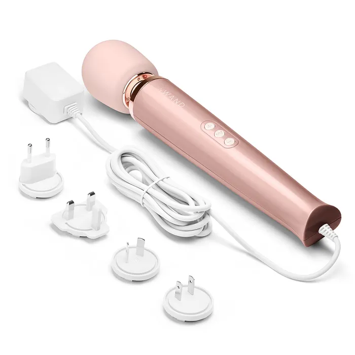 Le Wand Vibrators Le Wand Corded Massager Rose Gold