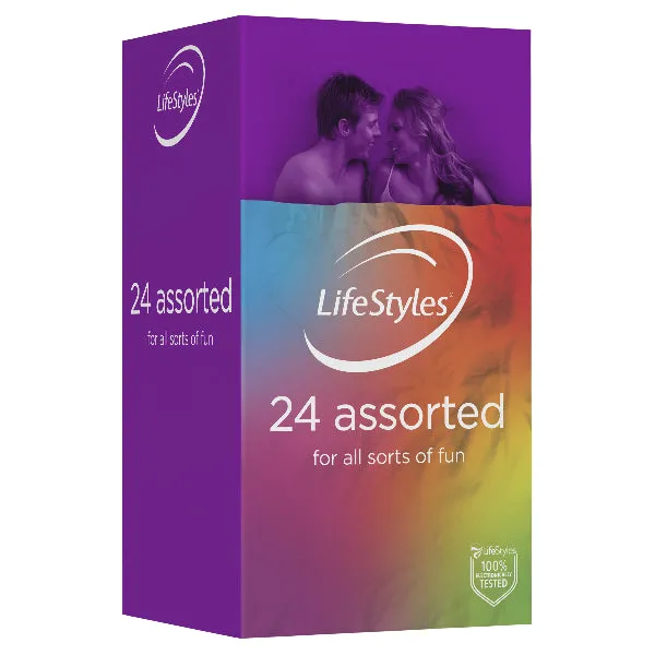 LifeStyles LifeStyles Assorted Condoms 24 Vibrators