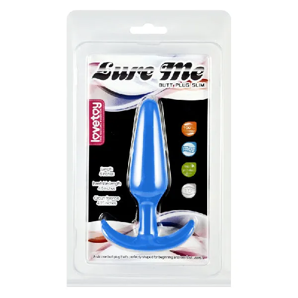 Lovetoy Anal Lure Me Classic Anal Plug S Blue