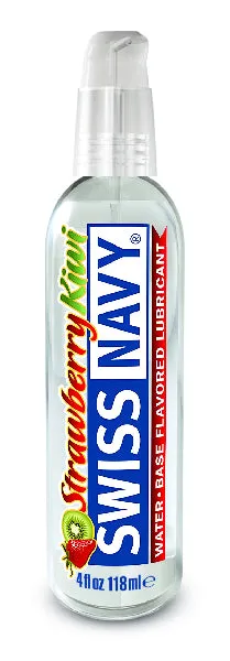 Lubricants Swiss Navy Swiss Navy Strawberry Kiwi Lubricant 4oz118ml