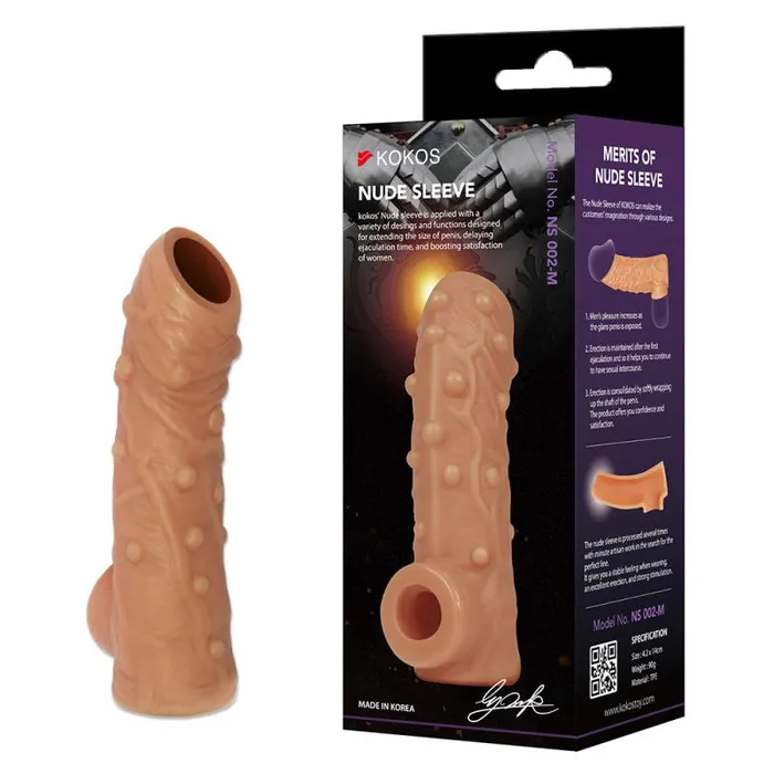 Male Sex Toys Kokos Nude Sleeve 2 Small