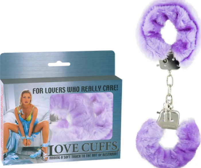 Nanma Couples Love Cuffs Lavender Sex Toy Adult Pleasure