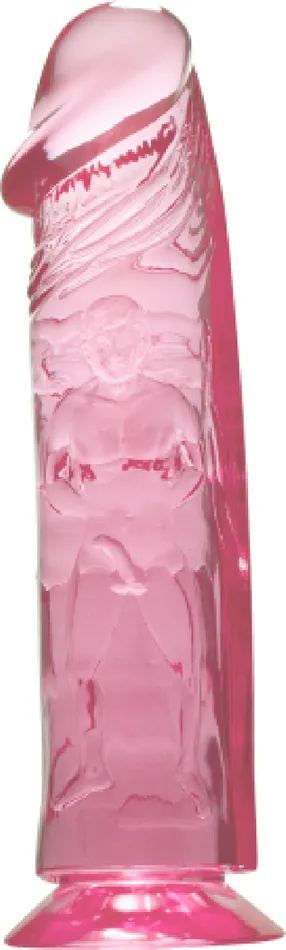 Nanma Dildos Quartz 8 Dong Rosy Pink Dildo Sex Adult Pleasure Orgasm