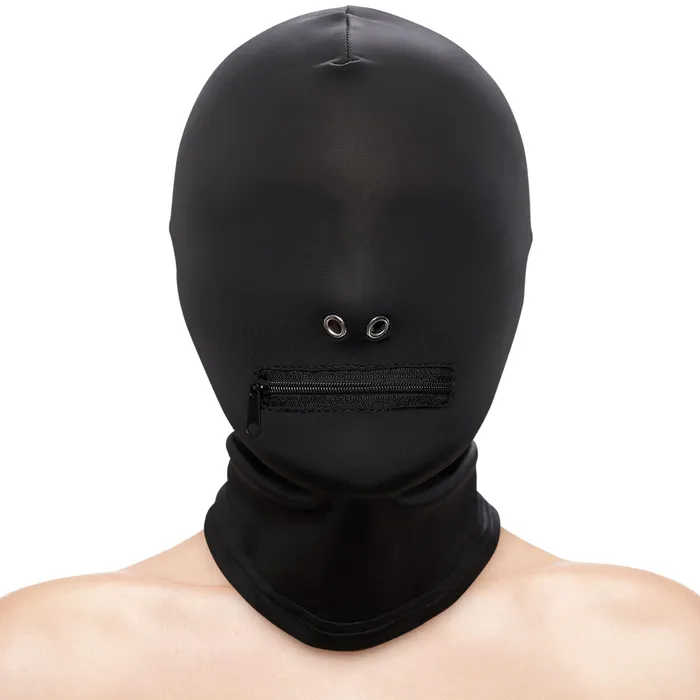 NS Novelties Female Sex Toys Fetish Fashion Zippered Mouth Hood