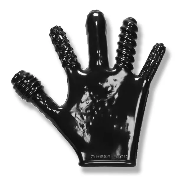 OxBalls Anal Finger Fuck Glove Black