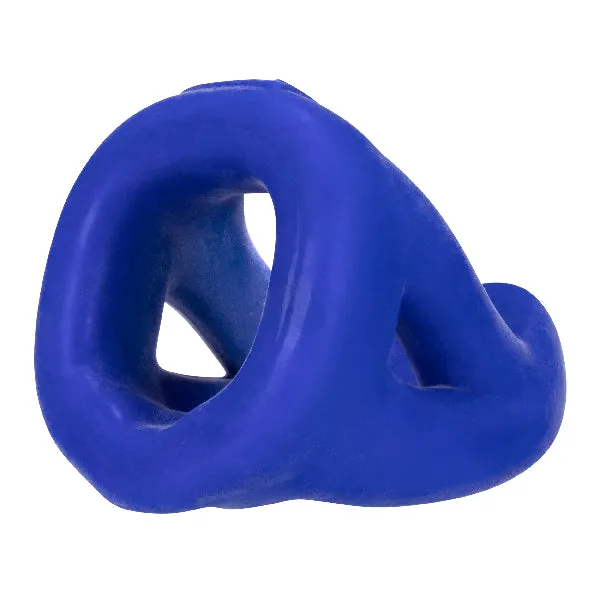 OxBalls Male Sex Toys SLINGSHOT 3ring Teardrop Sling by Hunkyjunk Cobalt