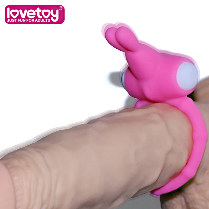 Power Clit Cockring Thriller Pink Lovetoy Vibrators