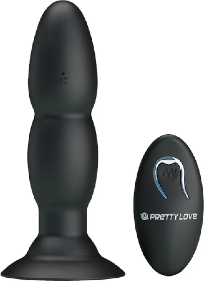 Pretty Love Anal Beaded For Extra Pleasure Remote Butt Plug Anal Sex Toy Adult Pleasure