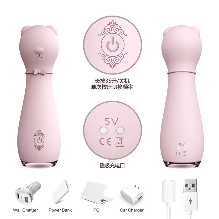 SHande Female Sex Toys Bonnie Massager Orchid