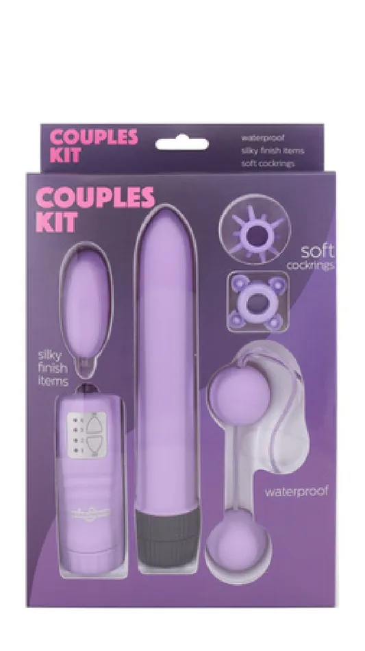 Seven Creations Couples Kit Pink Sex Toy Adult Pleasure Vibrators