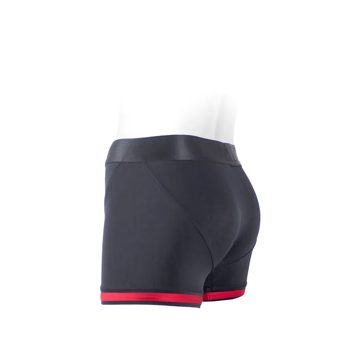 SpareParts HardWear SpareParts Tomboii BlackRed Nylon Anal