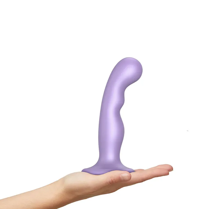 StrapOnMe PG Plug Dil Metallic Lilac Medium StrapOnMe Female Sex Toys