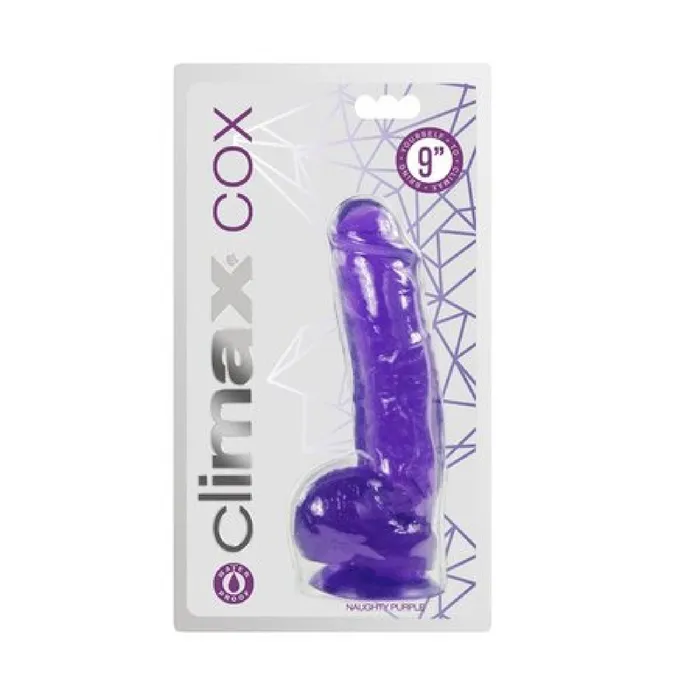 Topco Sales Cox 9 Colossal Cock Naughty Purple Sex Toy Adult Pleasure Vibrators