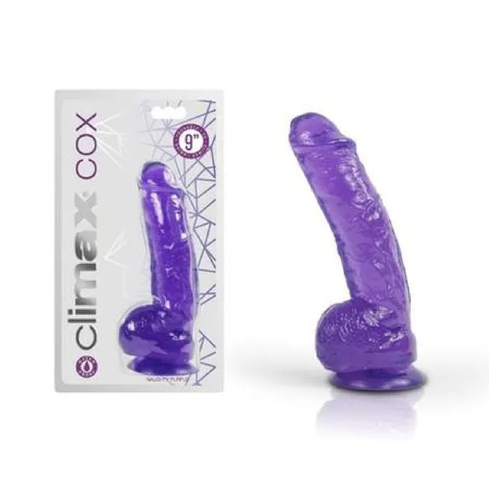 Topco Sales Cox 9 Colossal Cock Naughty Purple Sex Toy Adult Pleasure Vibrators