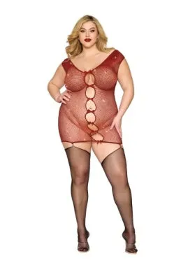 Vibrators Dreamgirl International Lingerie Rhinestone Seamless Chemise