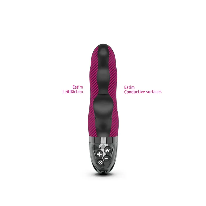 Vibrators Mystim Mystim Hop Hop Bob eStim Vibrator Black