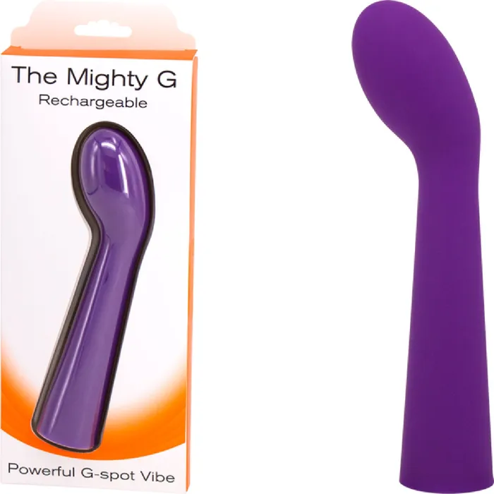 Vibrators Seven Creations The Mighty G Rechargeable Purple Sex Toy Adult Orgasm