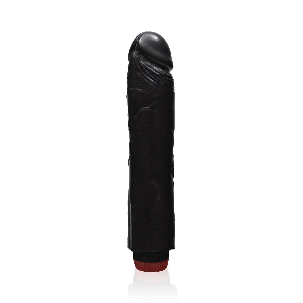 Vibrators Si Novelties Cock w Vibration 9in Black