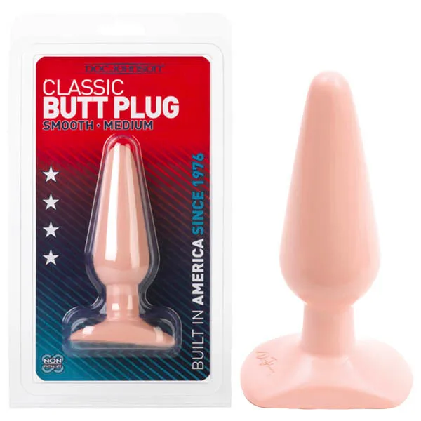 Doc Johnson Anal Classic Butt Plug 14 cm 55 Medium Smooth Butt Plug