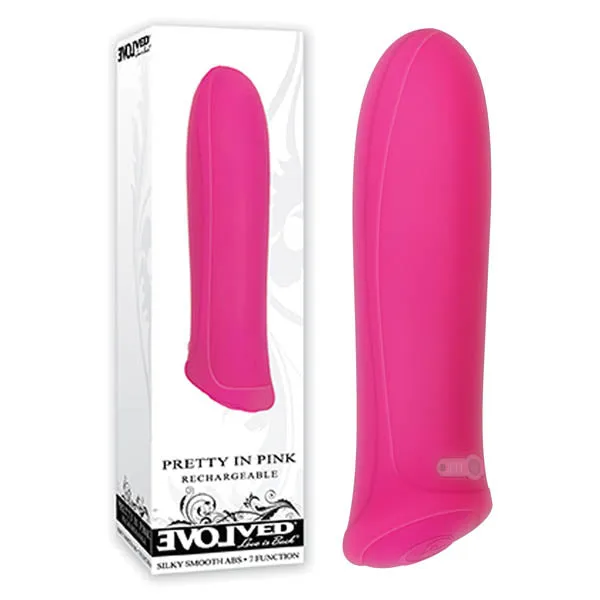 Evolved Vibrators Evolved Pretty In 86 cm 34 USB Rechargeable Bullet