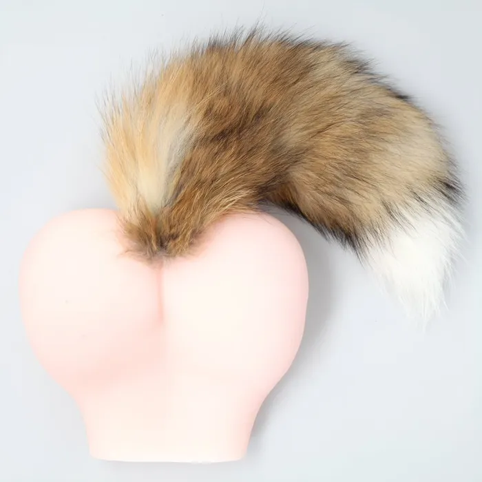 FOX TAIL NATURAL BUM FUN Anal