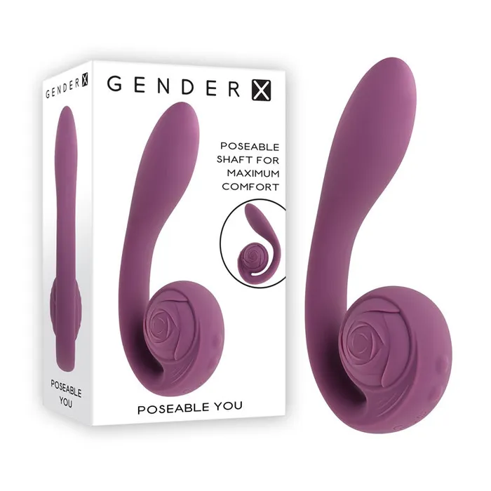 Gender X Female Sex Toys Gender X POSEABLE YOU USB Rechargeable Poseable Vibrator