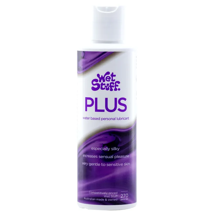 Lubricants Wet Stuff Wet Stuff Plus 270g Disk Water Based Lubricant 270 grams Bottle