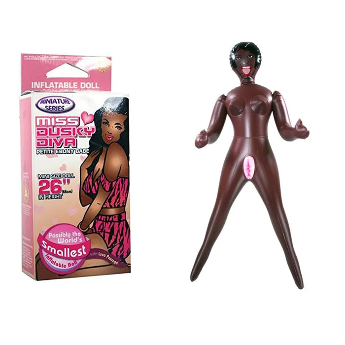 Male Sex Toys Excellent Power Miss Dusky Diva Mini Inflatable Love Doll