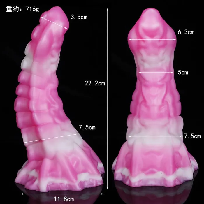 MRIMIN Soft Silicone Cthulhu Octopus Tentacle Dildo with Suction Cup Hentai Sex Toy Design for Gspot Stimulation MRIMIN Female Sex Toys