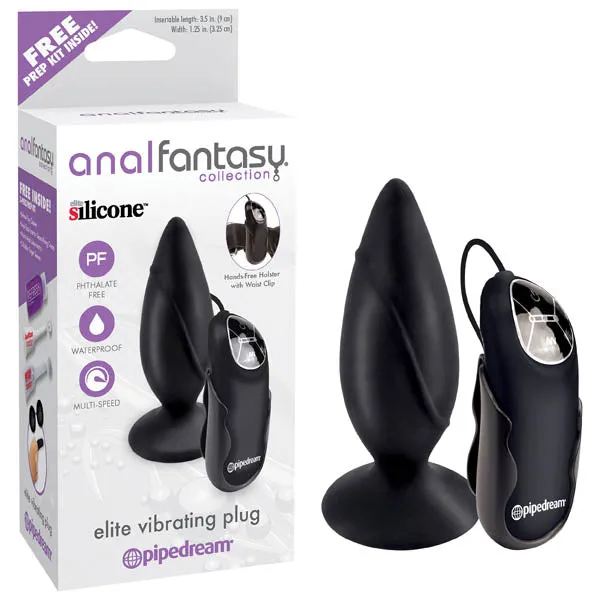 Pipedream Anal Anal Fantasy Collection Elite Vibrating Plug 95 cm 35 Vibrating Butt Plug