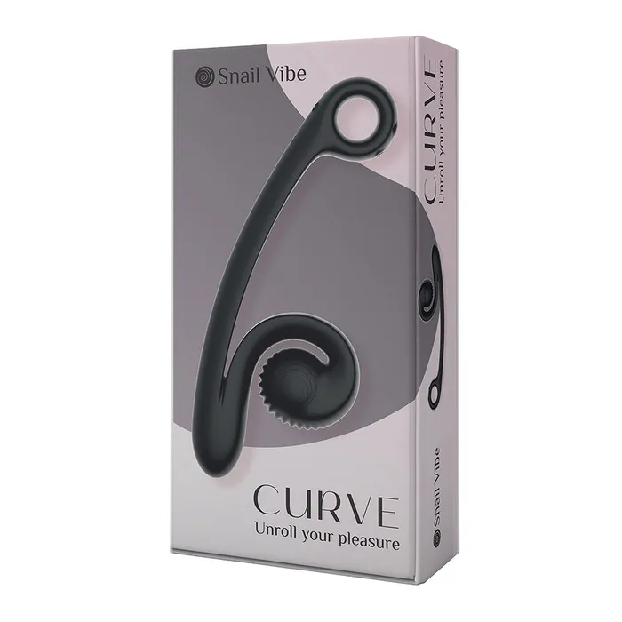 Snail Vibe Vibrators Snail Vibe Curve Black