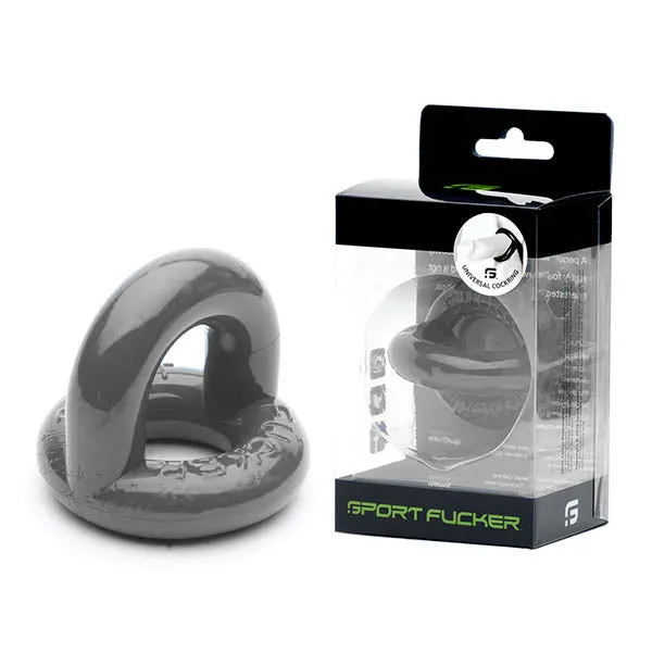 Sport Fucker Sport Fucker Universal Cock Ring Grey Cock Balls Ring Male Sex Toys