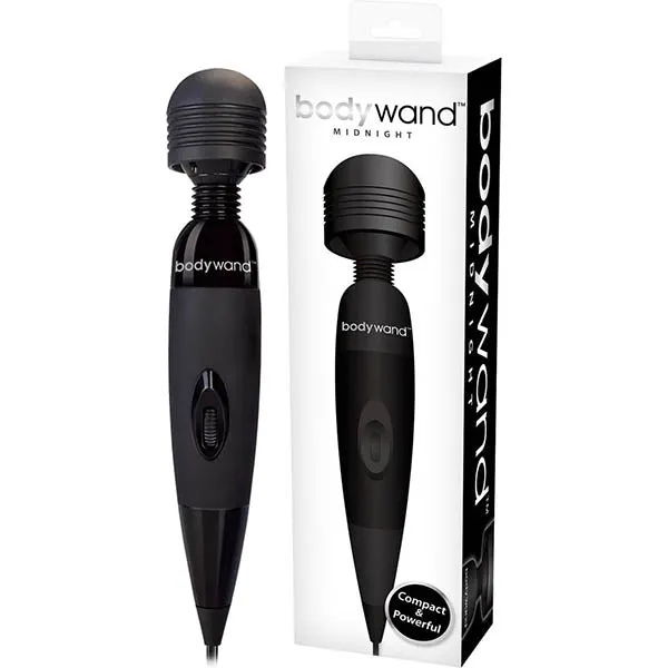 Vibrators Bodywand Bodywand Midnight Mains Powered Massage Wand