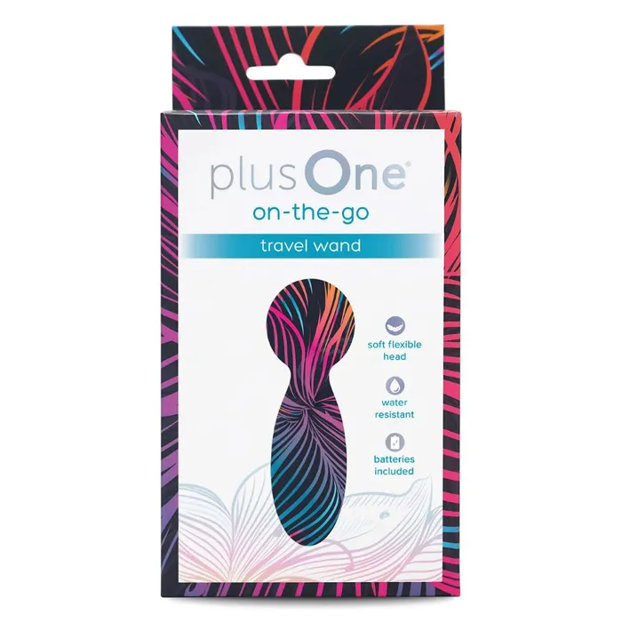 Vibrators plusOne plusOne Travel Wand Vibrator